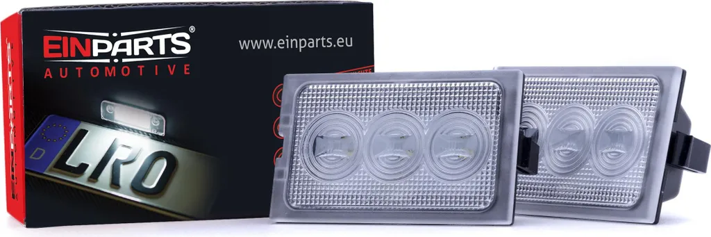 Feu plaque immatriculation LED pour Land Rover Discovery 3 4 Freelander II