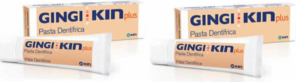 GINGIKIN B5 Tandpasta, verpakking met 2 x 125 ml Productafbeelding 