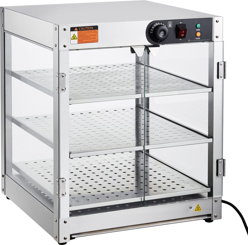 SucceBuy Chauffe-plats commercial à 3 étages, 800 W Image du produit 