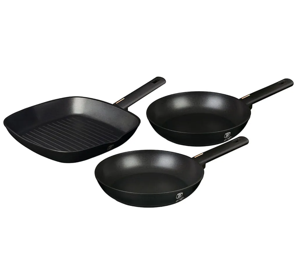 Berlinger Haus set di 3 padelle in titanio Monaco BH7096