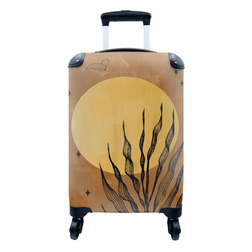 MuchoWow® Koffer Handgepäck Trolley Rollkoffer Kleine Produktbild 
