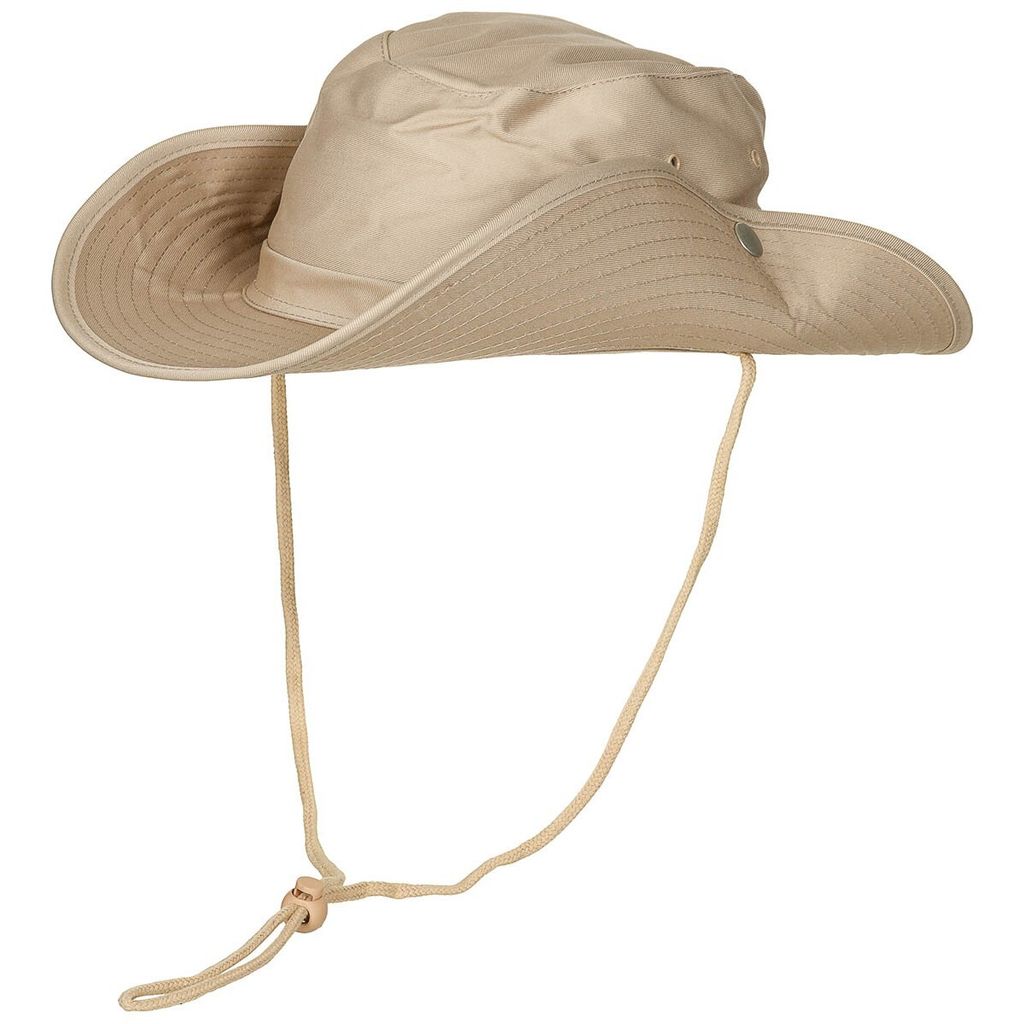MFH Buschhut, mit Kinnband, zum Hochstellen, khaki Produktbild 2