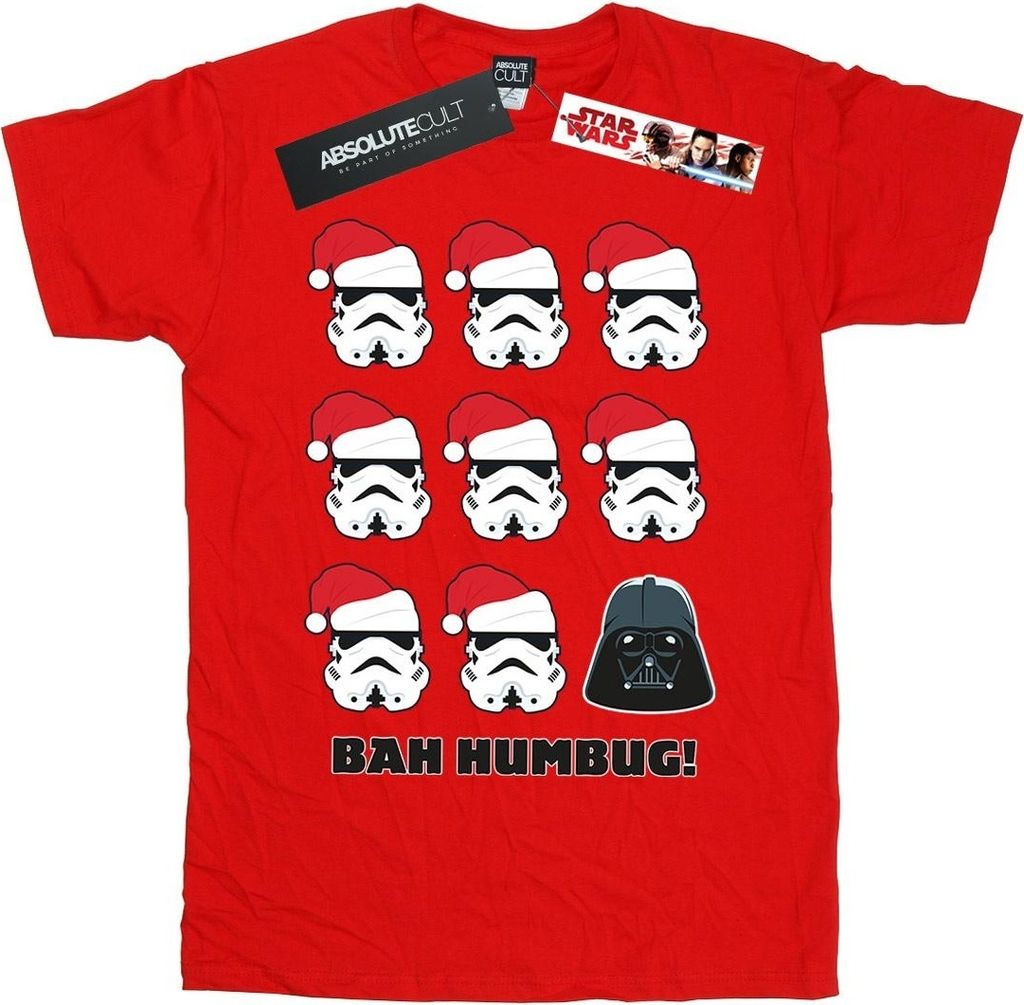 Star Wars - "Humbug" T-Shirt für Herren BI46228 (S) (Rot)