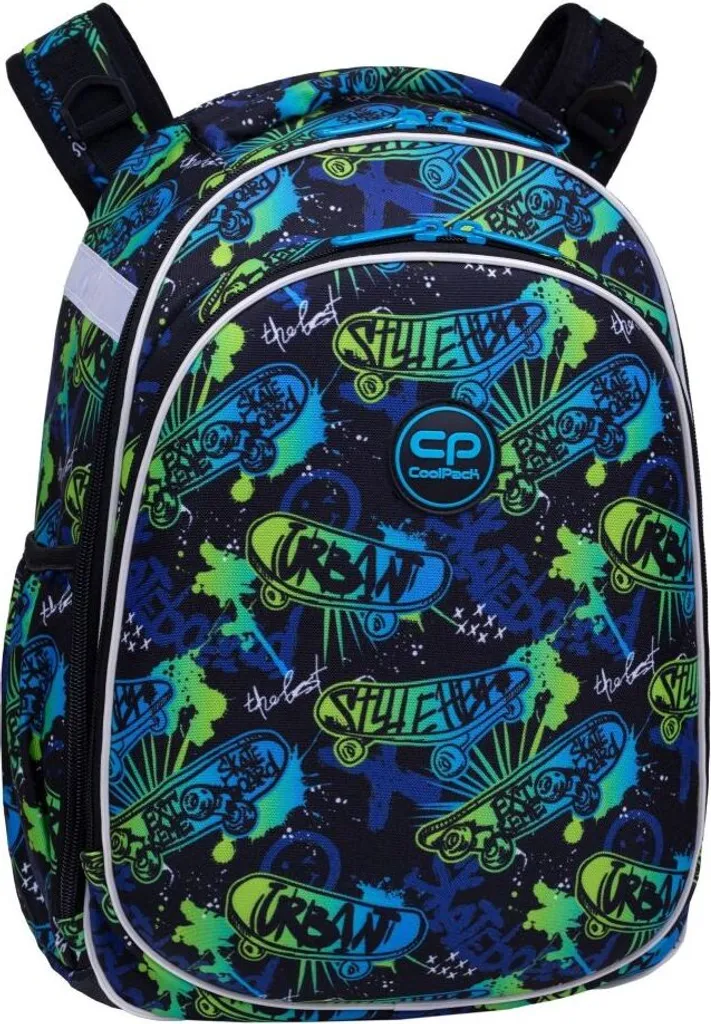 Cartable Coolpack Skate Night, sac à dos à grands compartiments