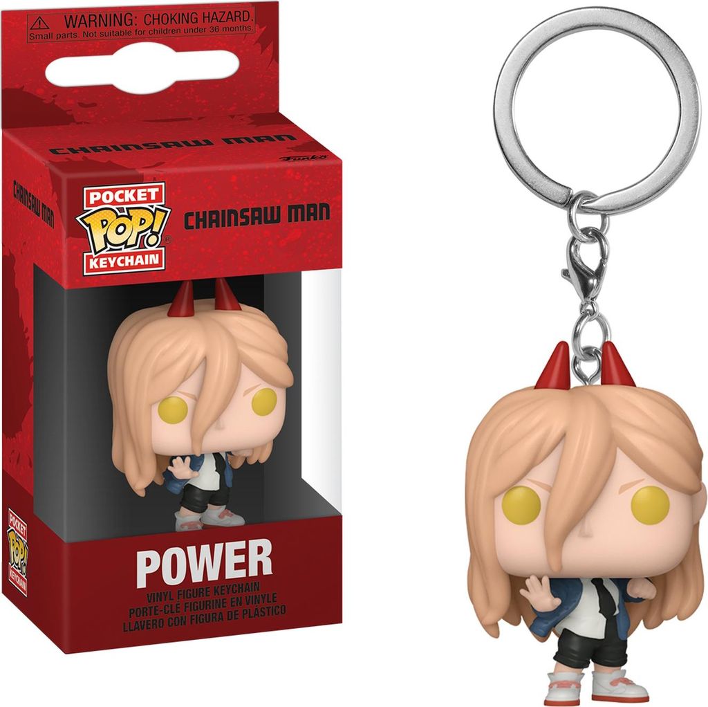 Chainsaw Man - Power Schlüsselanhänger Funko Pocket POP! Produktbild 