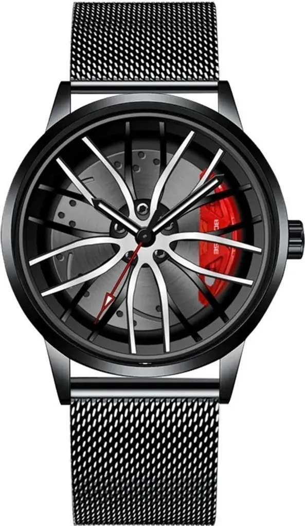 Orologio Uomo Nero Rosso KP25994 Wheel Top - Accessorio Elegante Sportivo