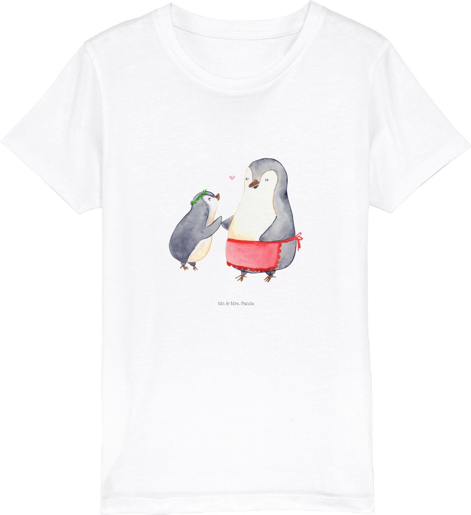 Mr. & Mrs. Panda Kleinkinder T-Shirt Pinguin mit Kind 3-4 Produktbild 