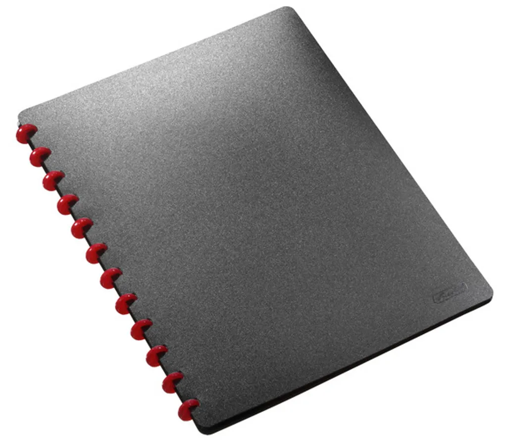 Herlitz Sichtbuch EasyFix DIN A4 avec 20 Vues en Noir pour Documents