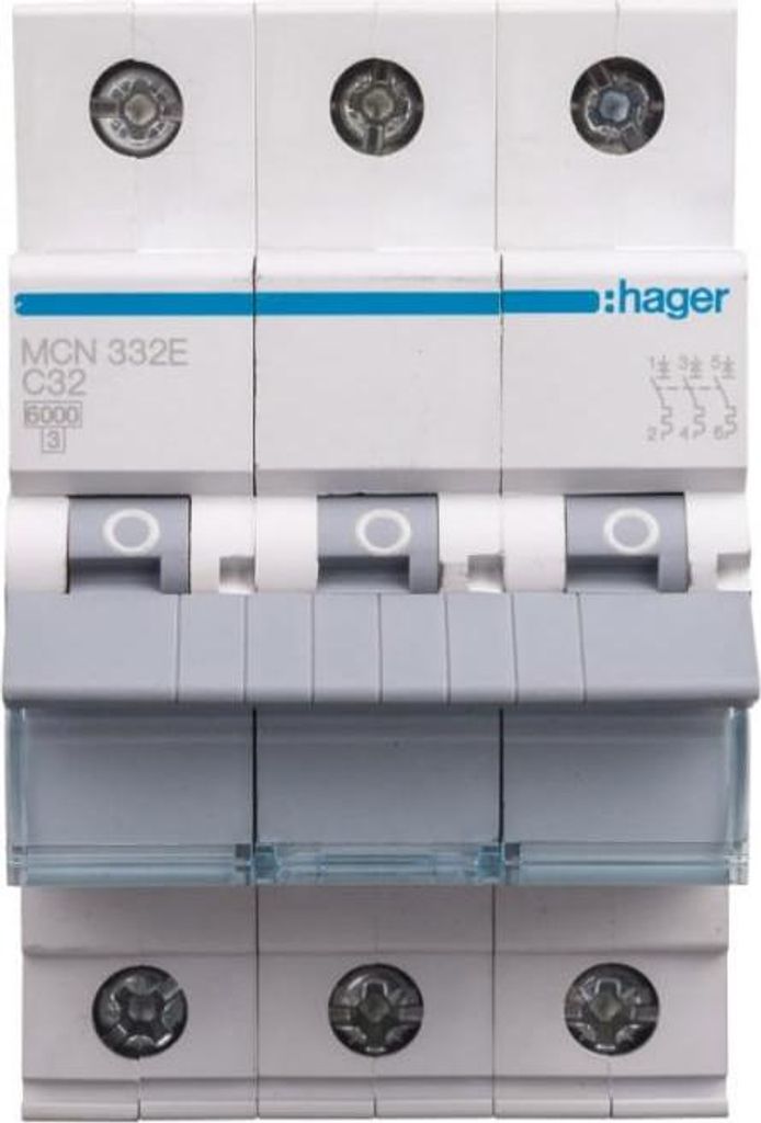 Hager MCN332E, 230 - 400 V Obrázek produktu 