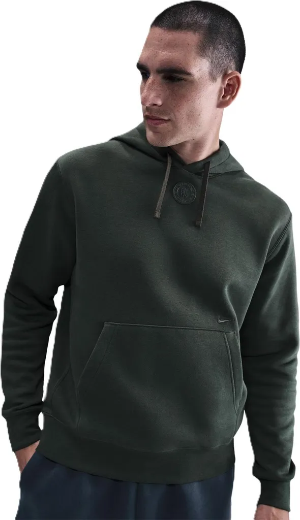 Vêtement Supporter Chelsea Nike : Sweat à Capuche Vert HM2870-346 L