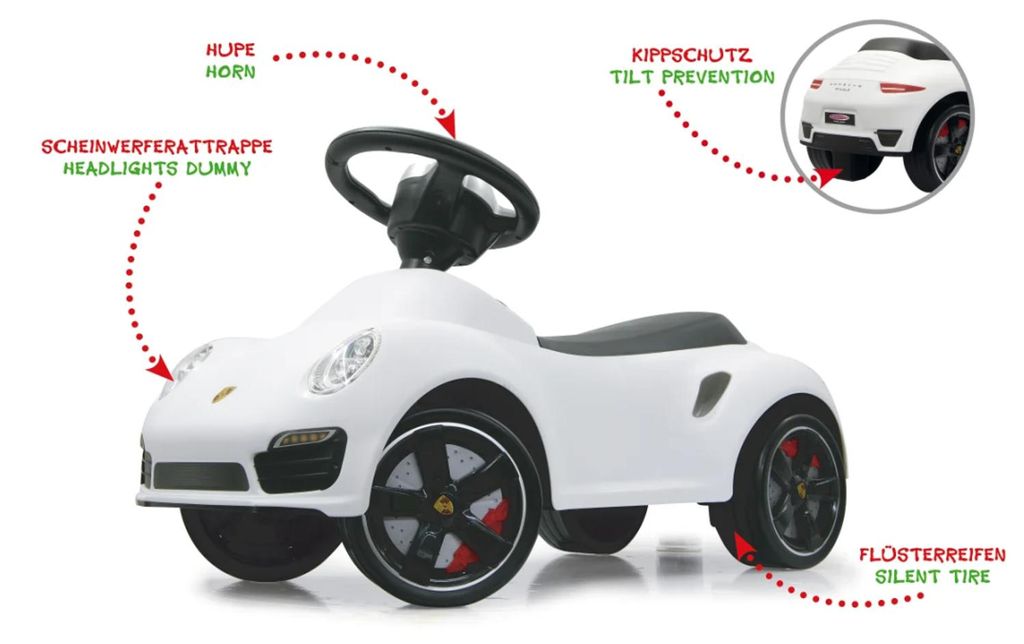 Jamara Porsche 911, 1,5 Jahr(e), Weiß Produktbild 