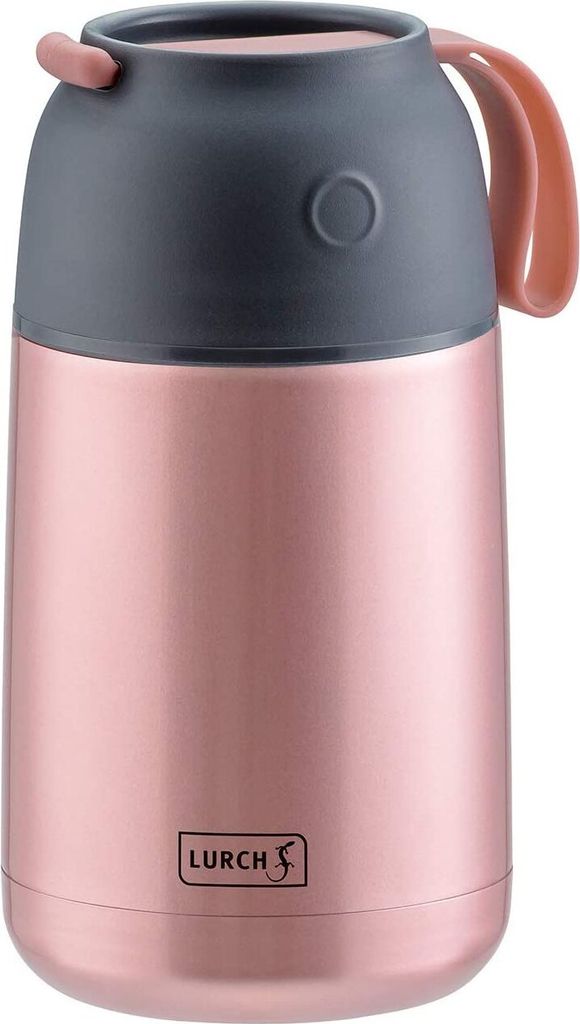 Lurch Stahl-Thermoskanne, 0,68 l, Roségold