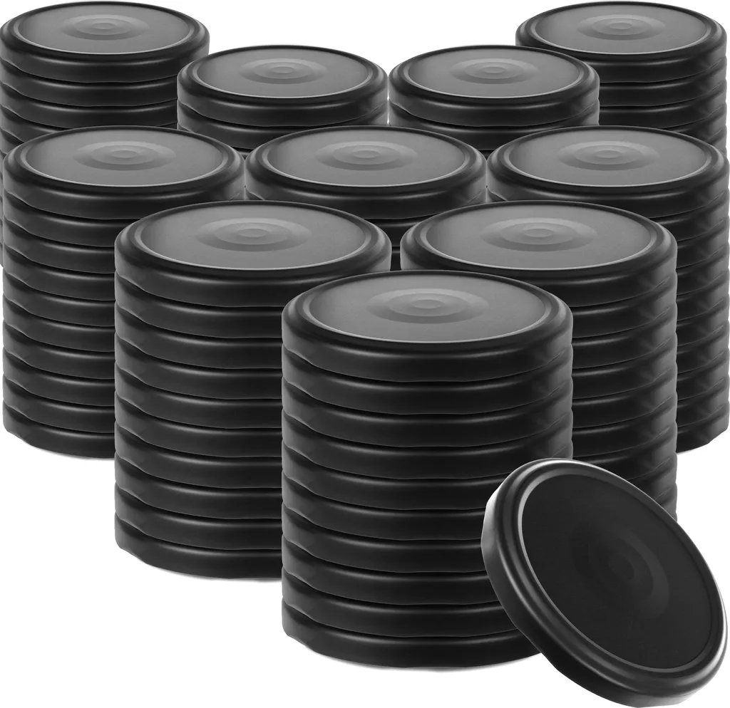 Set 100 Tappi Metallo KADAX 82mm - Ricambio Universale Twist-Off