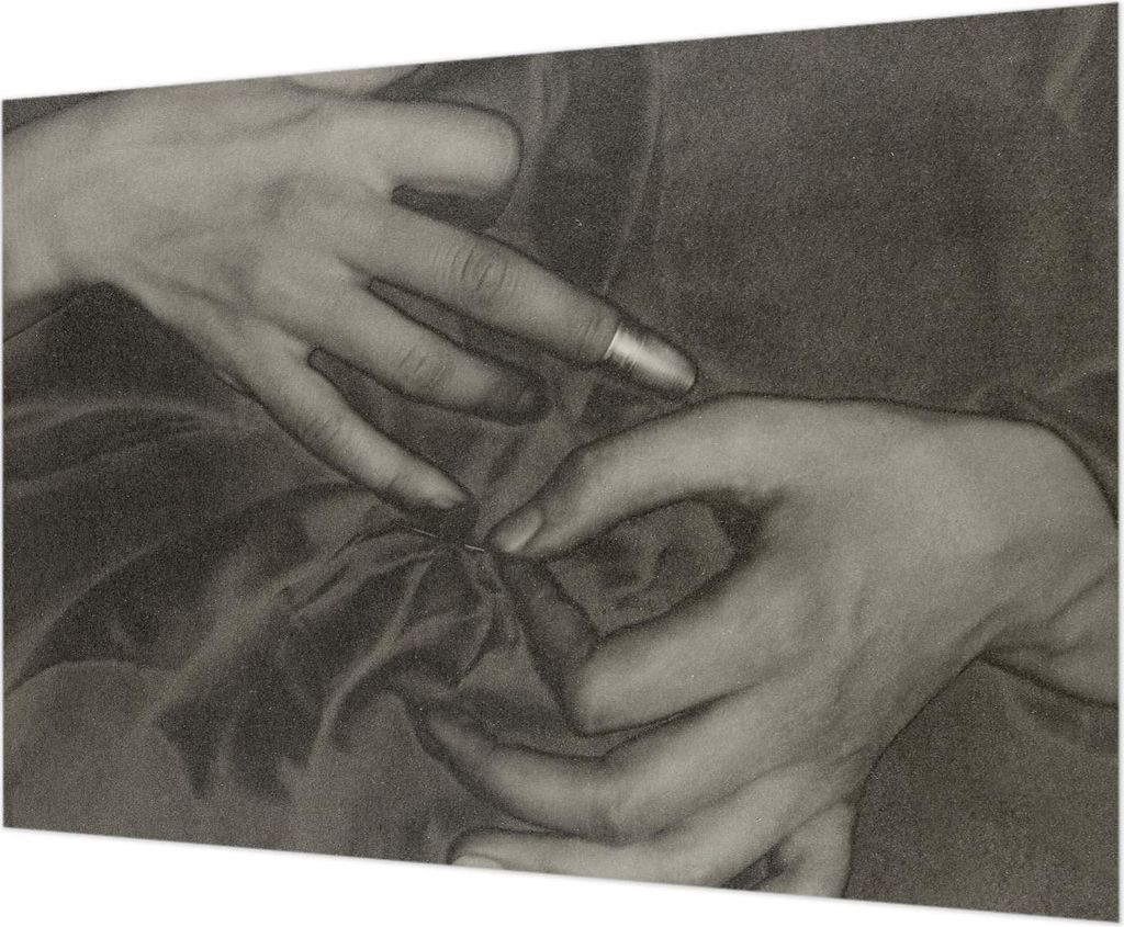 Wandtapete - Dekorative Tapete für Wohnzimmer - Tapetenfolie für Wanddekoration - 208x146 cm - Handmaterial