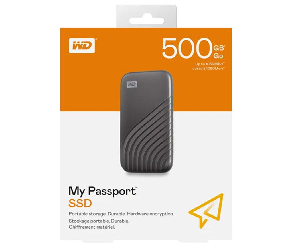 My Passport SSD 500 GB space grey (00184971) Externe Produktbild 