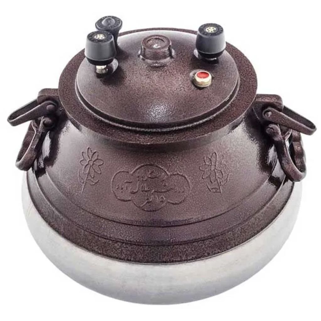 Rashko Afghanischer Kessel Kazan 8L (7,5L) zweifarbig mit Produktbild 3
