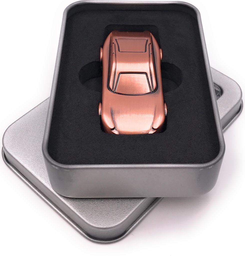 Onwomania Sportwagen Car Auto Bronze USB Stick in Alu Geschenkbox 32 GB USB 2.0
