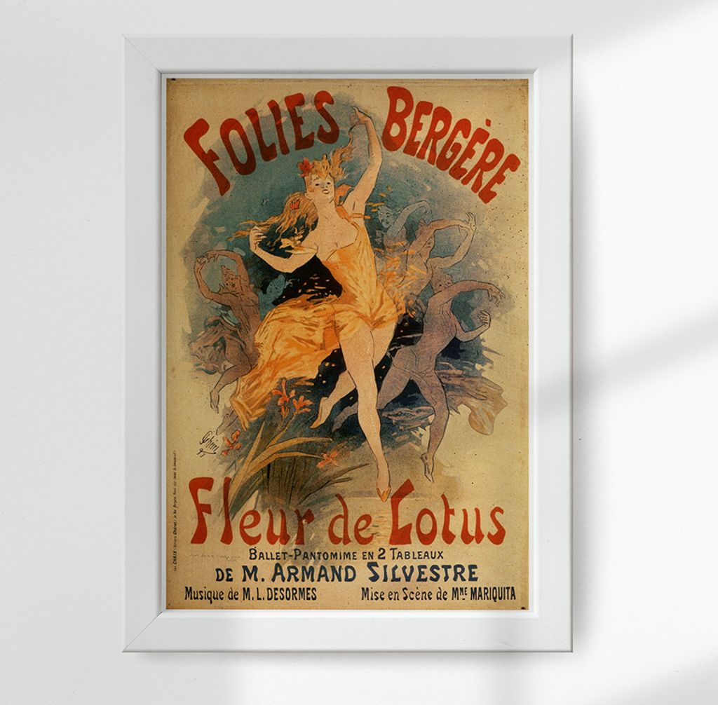Poster Plakat Druck - Kunstkonzert Frankreich - A1 (59,5 cm x 84 cm)
