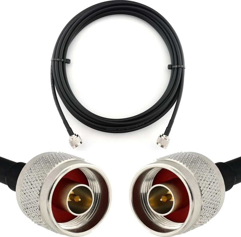Prolunga Antenna N Maschio 15m HF-240 | Low Loss per Amplificatore 4G 5G