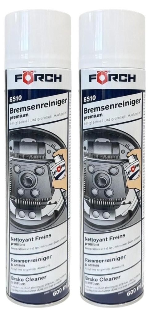 2x Förch R510 Bremsenreiniger Premium Reiniger Bremsstaub Produktbild 