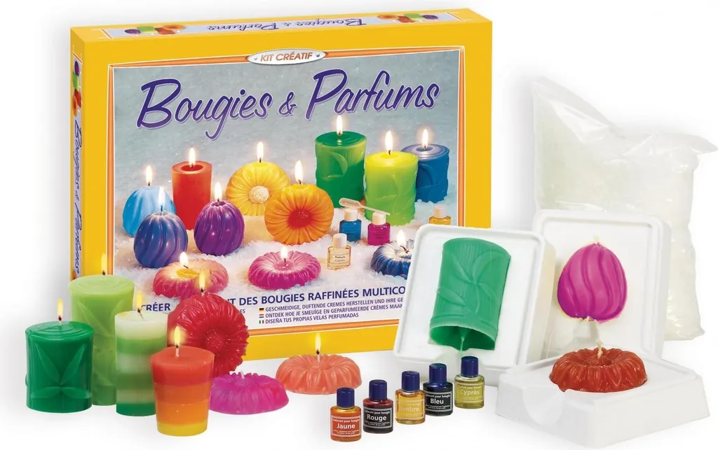 Créez vos bougies parfumées naturelles kit DIY pour éviter les toxines