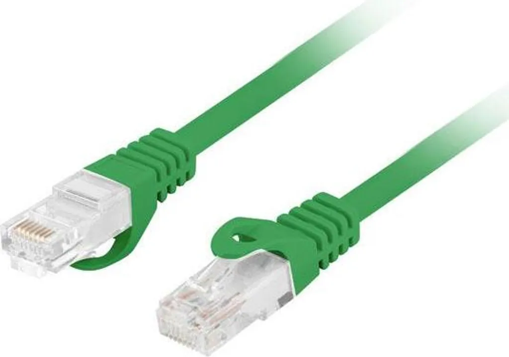 Cordon RJ45 Catégorie 6 UTP 20m LSZH Cuivre Vert Lanberg haute densité