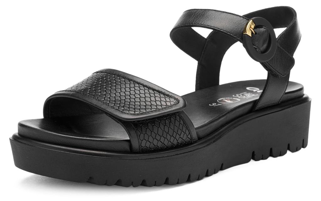 Ara Plateau Sandaletten Damen 32313938363838 Schwarz 43 EU