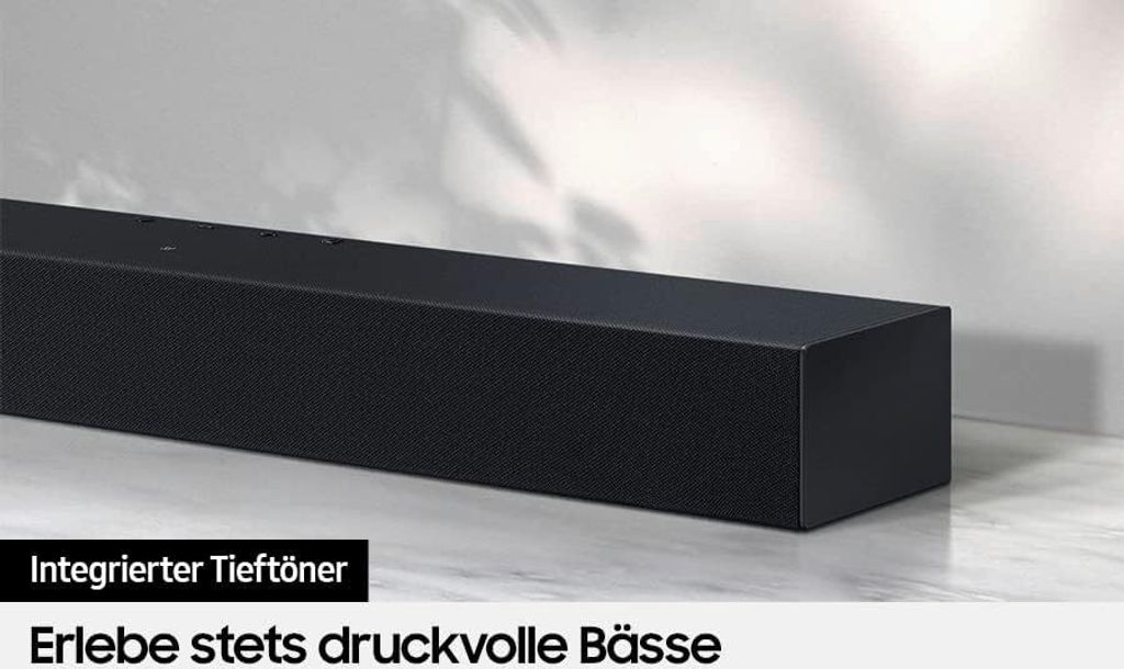 SAMSUNG Soundbar Soundbox Lautsprecher Subwoofer Produktbild 