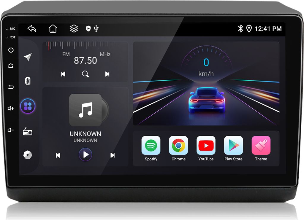 9'' Autoradio 1+32G carplay Andriod13 SWC GPS NAVI für Fiat Ducato 3 Peugeot Boxer 2 Citroen Jumper 2 Wifi BT FM DAB+2DIN