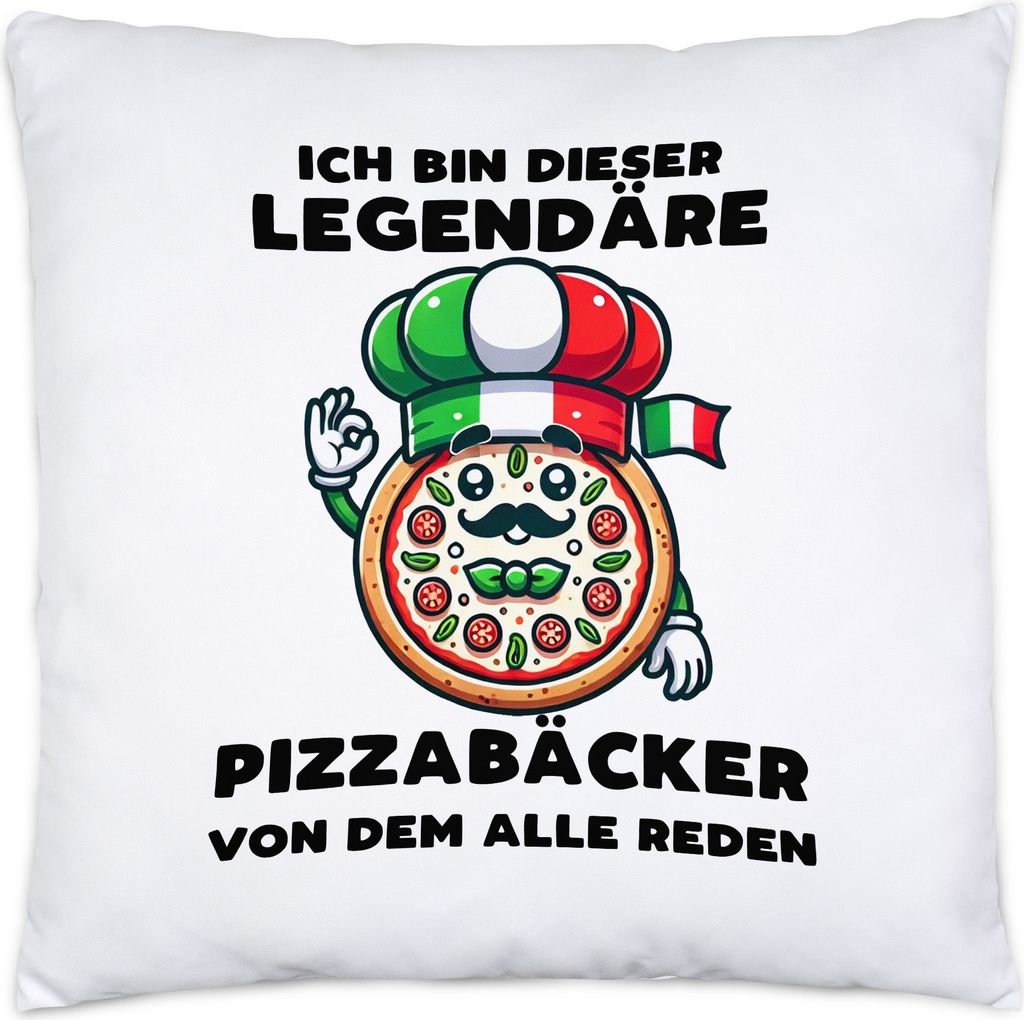Pizzabäcker Kissen Pizza Pizzaliebhaber Italien Legendäre Pizzabäcker Pizzeria