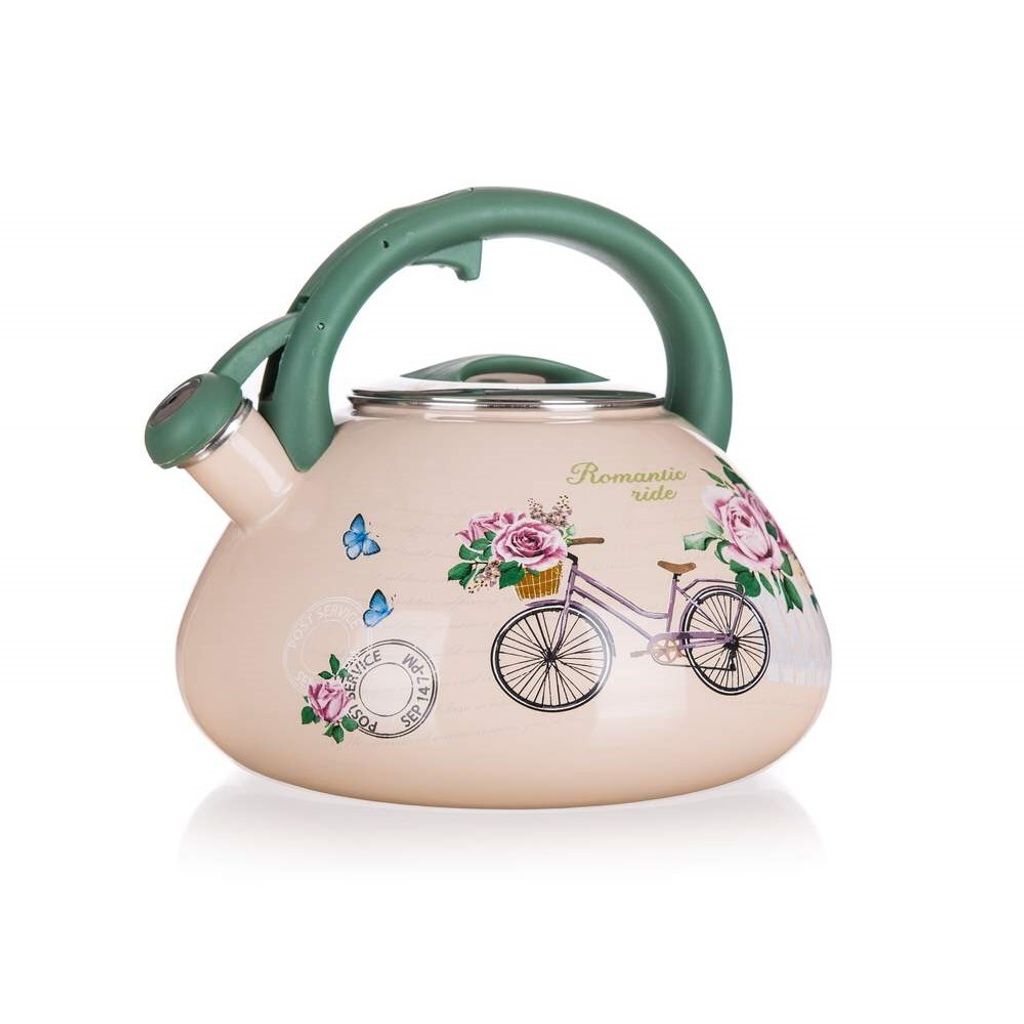 BANQUET Konvice smaltovaná pískací ROMANTIC RIDE 3 l Obrázek produktu 