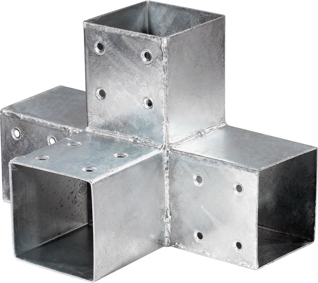 Verbinder 35x20x20 cm für 7x7cm doppelt verzinkt Produktbild 