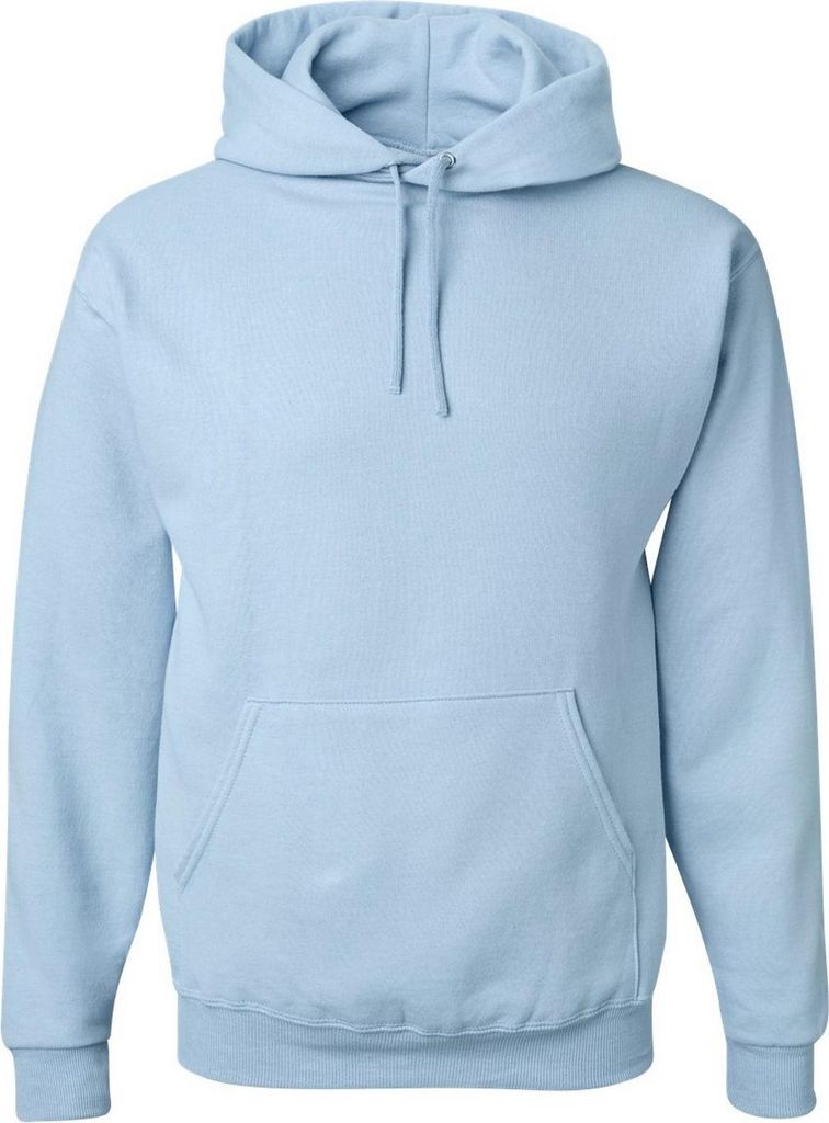 Jerzees - Kapuzenpullover für Herren/Damen Uni, Nublend BC7223 (M) (Hellblau)