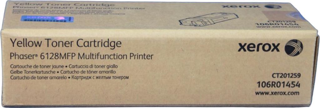 Xerox 106R01454 Tonerkartusche Gelb 2.500 Seiten für Xerox Phaser 6128
