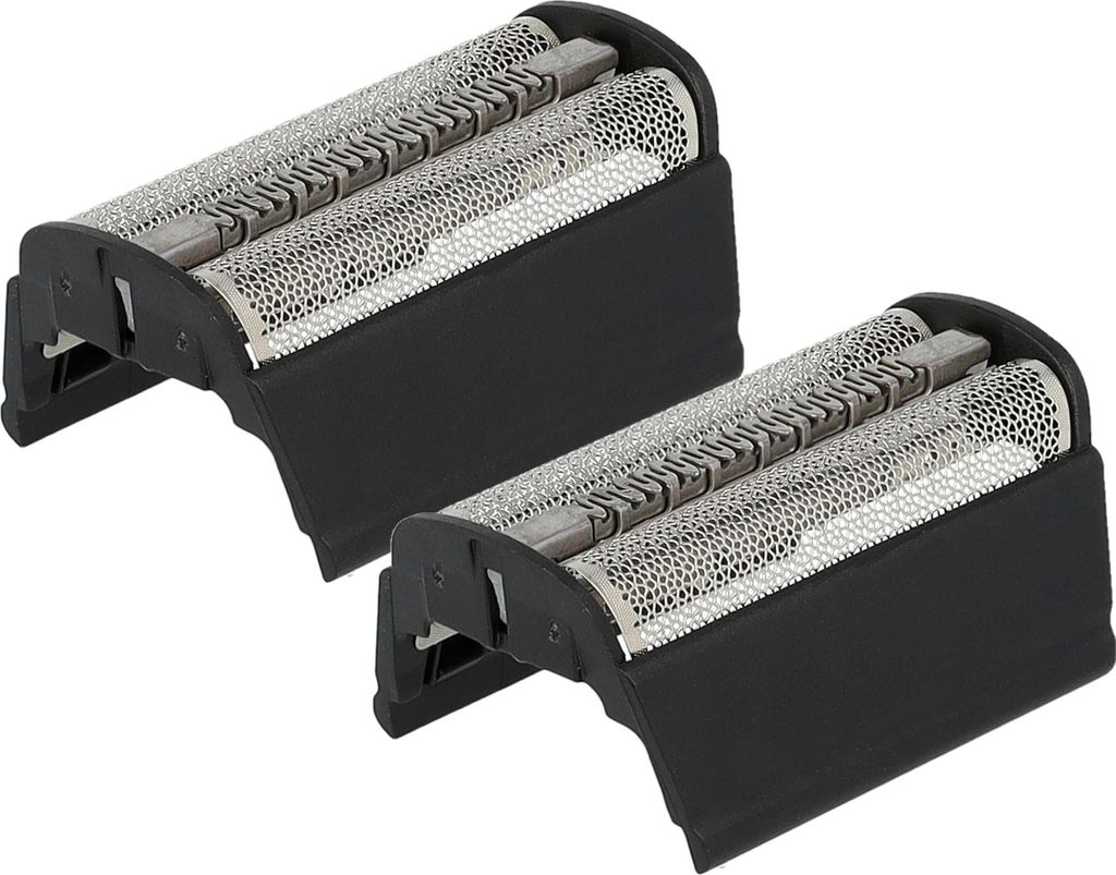 vhbw 2x Doppelscherfolie Ersatz für Braun SB505, 31B für Elektrorasierer + Rahmen, schwarz