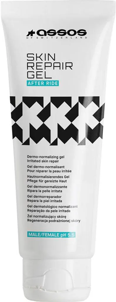 Gel Assos Evo 75ml régénérant : soin apaisant pour cyclistes