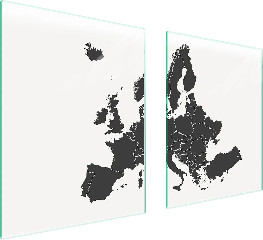 Copertura Protettiva Mappa 85x52 per Vetrina | Alta Trasparenza UV