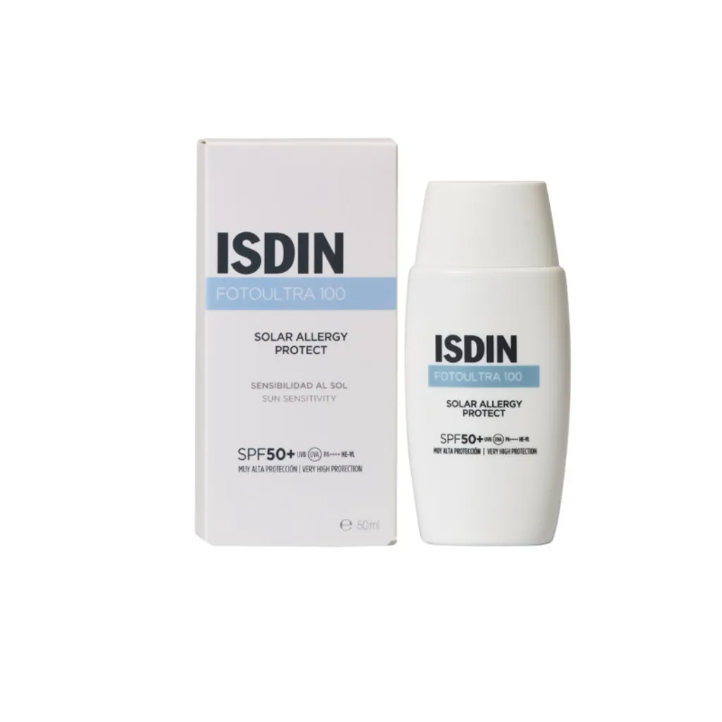 Isdin Fotoultra 100 Solar Allergy Protect FPS 50+ : Fluide 50 ml