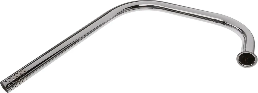 Tube d'échappement Ø30mm chromé pour système de collecteur AWO-Sport