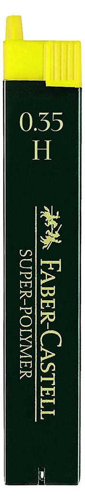 Faber-Castell 120311 Ricarica SUPER-POLYMER - 0,35 mm, H, Immagine del prodotto 