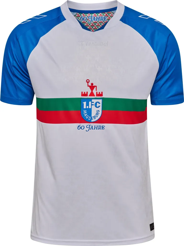 Maillot Hummel 1.FCM Traitement Spécial 60 ans Taille S Blanc Rouge