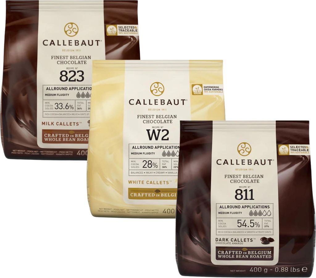 Barry Callebaut 3er Pack (823,811,W2) 1,2kg Produktbild 