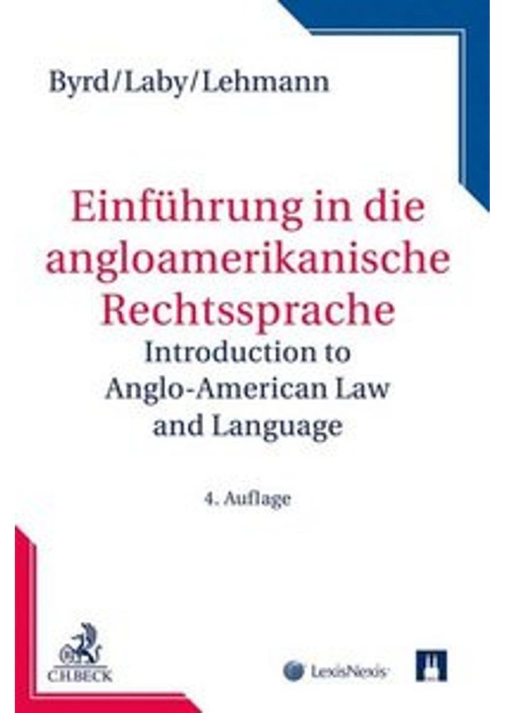 Einführung in die angloamerikanische Rechtssprache