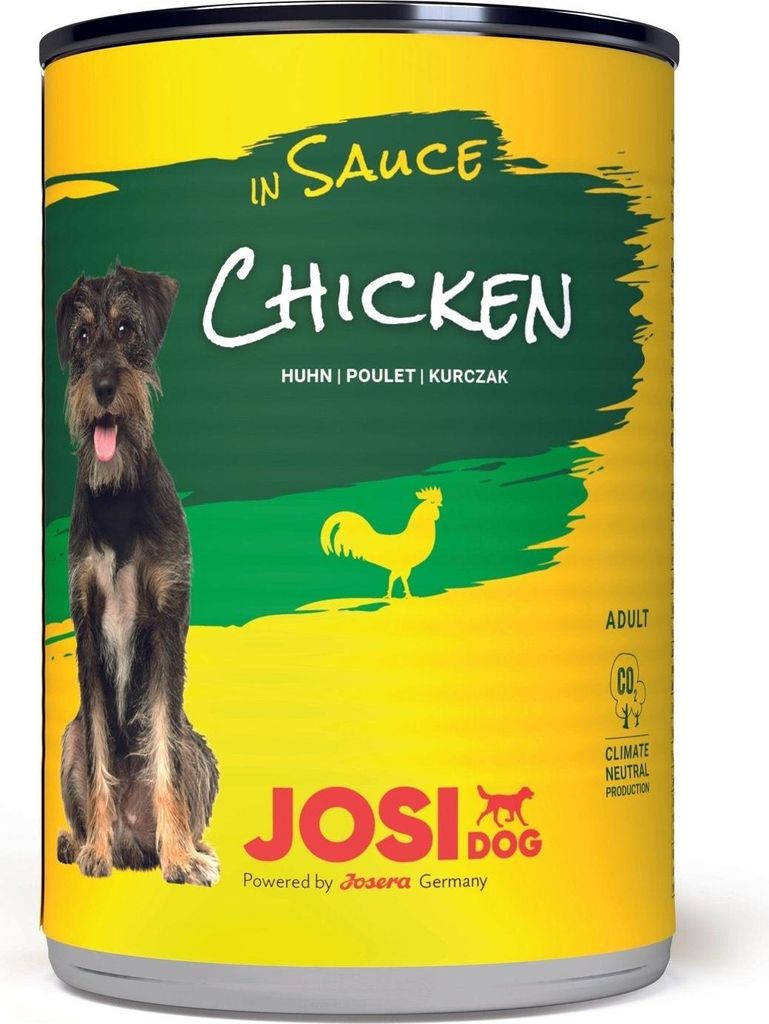 JosiDog Pollo in salsa 12 lattine da 415 g Immagine del prodotto 