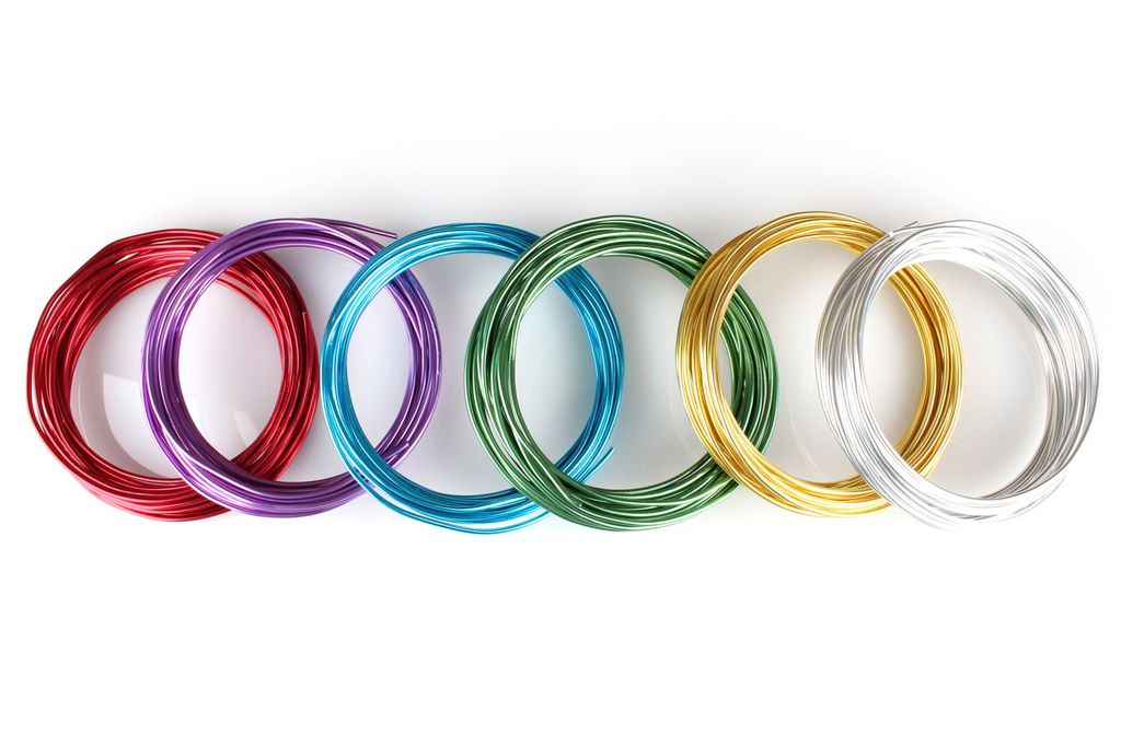 6 Rollen Schmuckdraht 0.3mm - Silber & Gold Für Bastelarbeiten