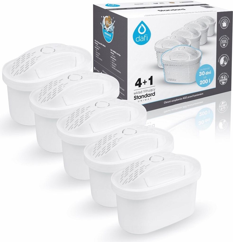 Wasserfilterpatrone DAFI Unimax 4+1 (verpakking) Productafbeelding 