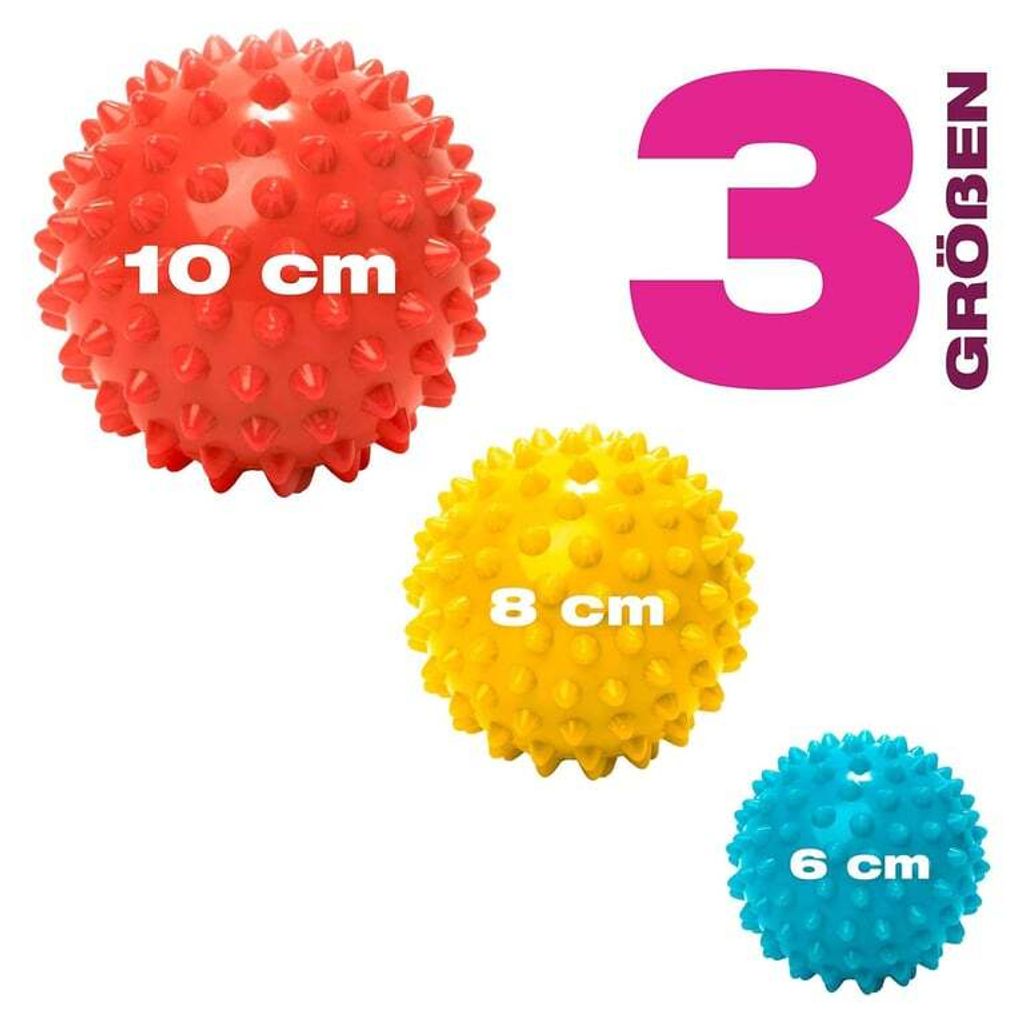 Trendy Theraball Therapieball Igelball Grün 7 Cm