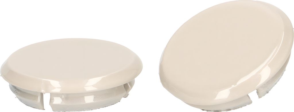 Abdeckkappen-Set Moto Nostra Spiegellöcher für beige Avvolgente (Q01) für Vespa GTS 125 Keyless, GTS 300 HPE Keyless