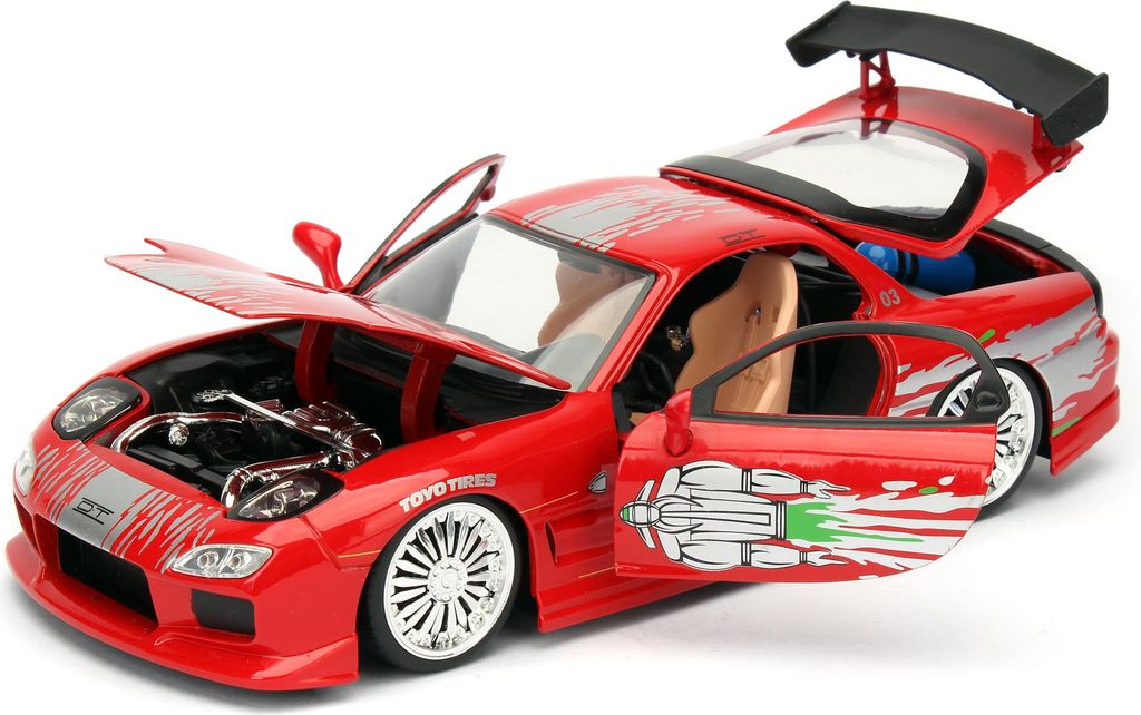 Jada Rychle a zběsile 1993 Mazda RX-7 v měřítku 1:24 Obrázek produktu 