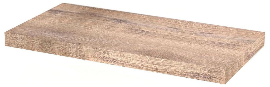 Sapho AVICE Waschtischplatte 100,7x48,8cm, Stärke 5cm, Eiche Rover